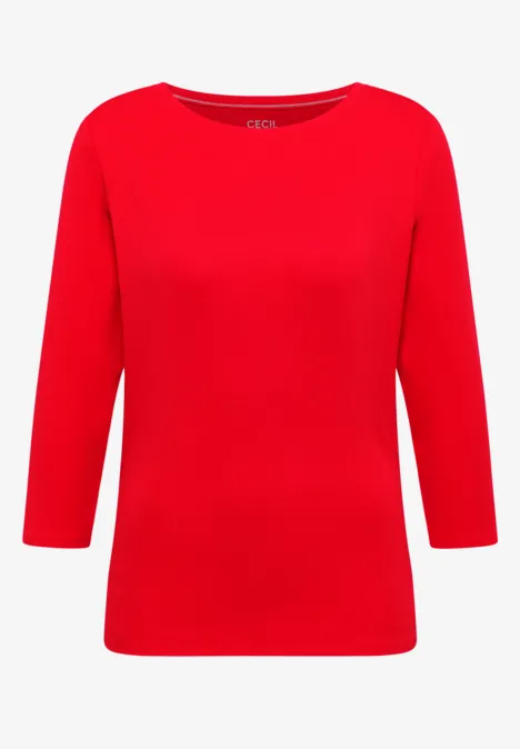 Basic U-Boot Shirt pumkin orange
