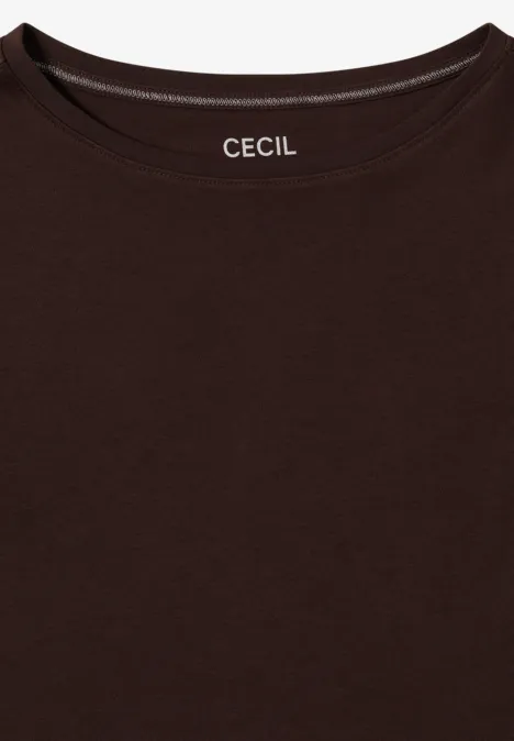 Basic onderzeeër shirt tartufo brown
