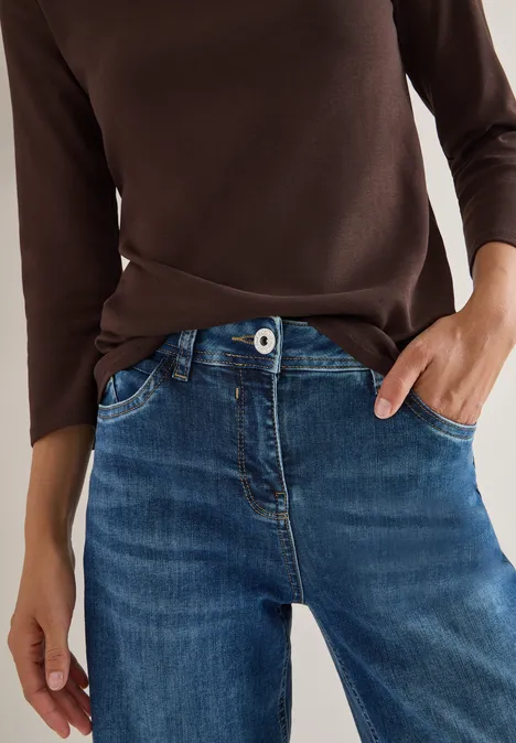 Basic onderzeeër shirt tartufo brown