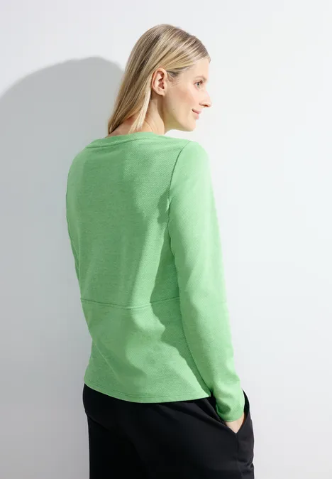 Jacquard Shirt celery green