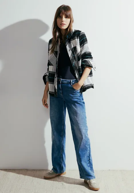 T-shirt basique à manches longues universal blue T-shirt basique à manches longues universal blue