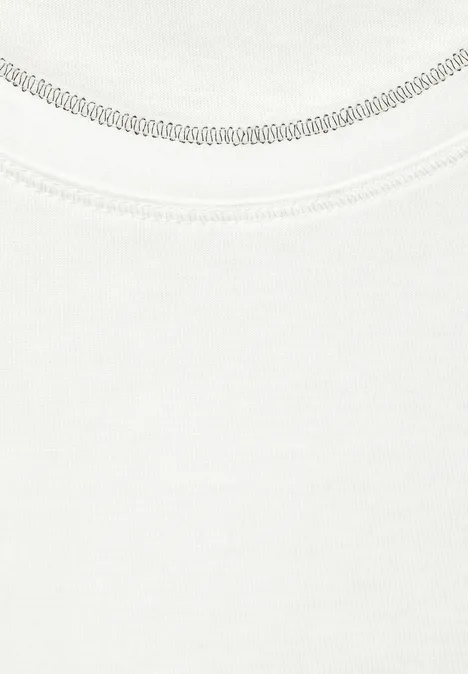 Basic 3/4 Shirt vanilla white