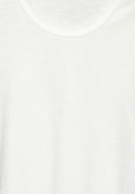 Basic T-Shirt vanilla white
