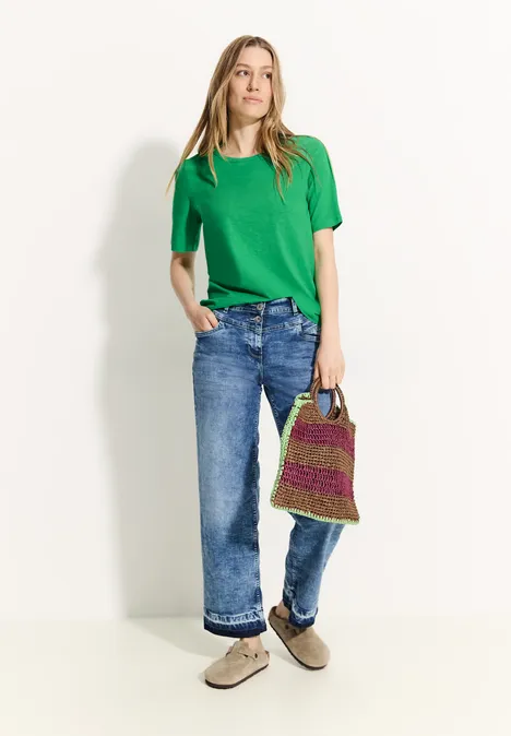 T-shirt basique fresh apple green