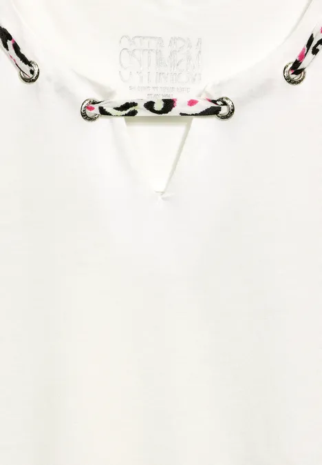Lässig modernes Top vanilla white