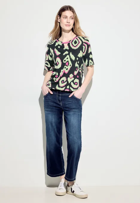 Print T-Shirt Black