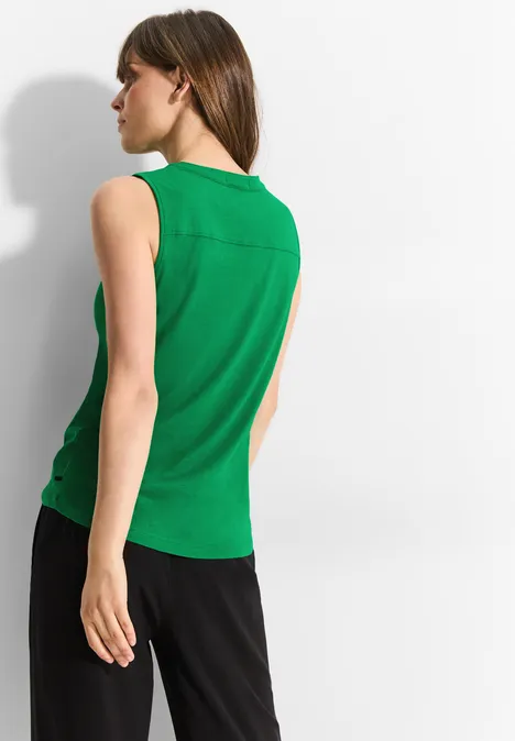 Top mit Deko Element fresh apple green