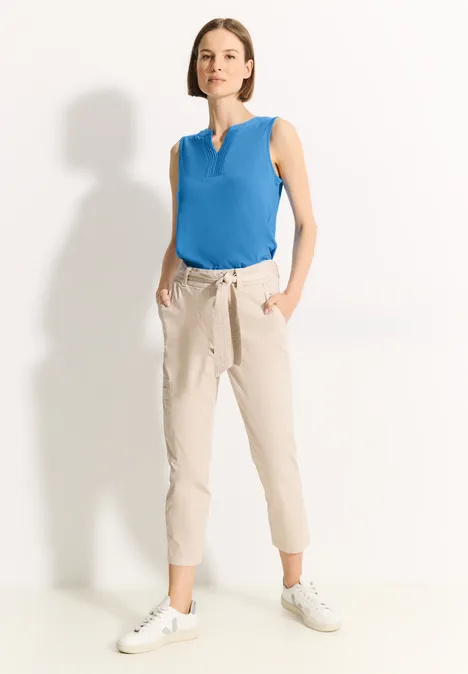 Top mit Deko Element azure blue