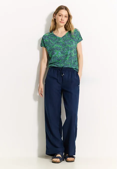 Burn Out Print T-Shirt fresh apple green Burn Out Print T-Shirt fresh apple green