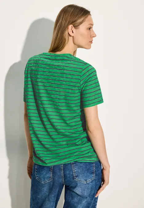 Burn-Out T-Shirt fresh apple green