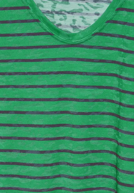 Burn-Out T-Shirt fresh apple green