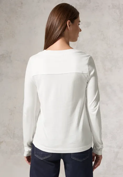Tunika-Shirt vanilla white