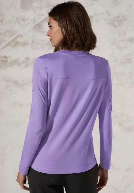 Tunika-Shirt gentle lilac