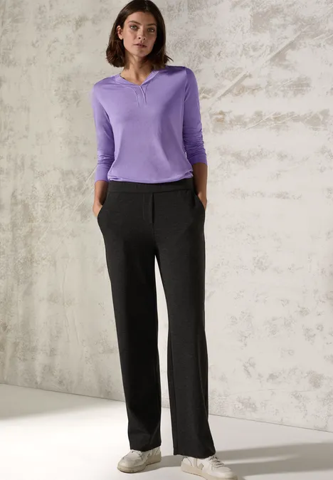 Tunika-Shirt gentle lilac