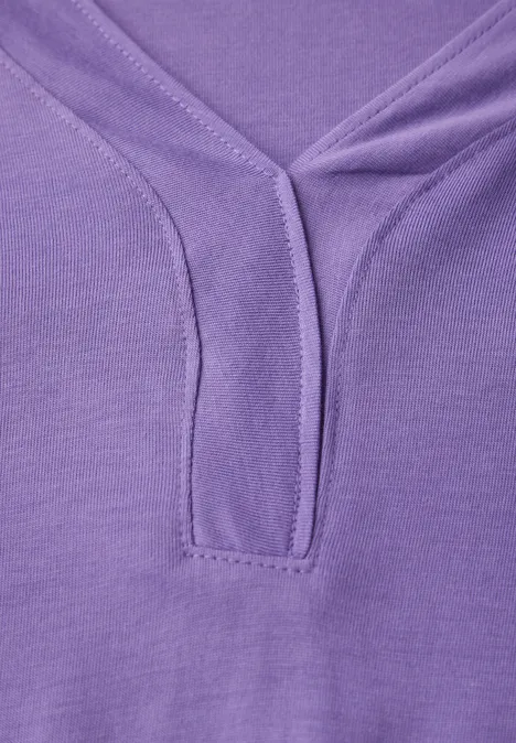 Tunika-Shirt gentle lilac