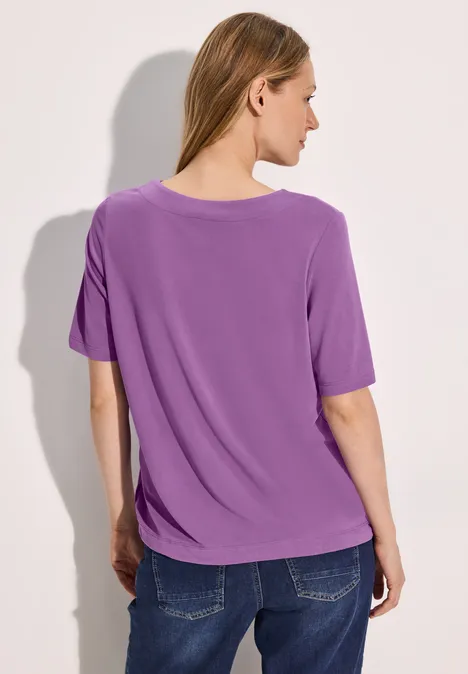 Leichtes T-Shirt iced violet