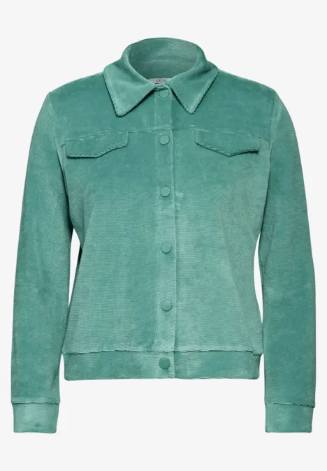 Cordjacke adriatic green