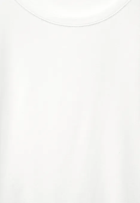 Basis shirt vanilla white