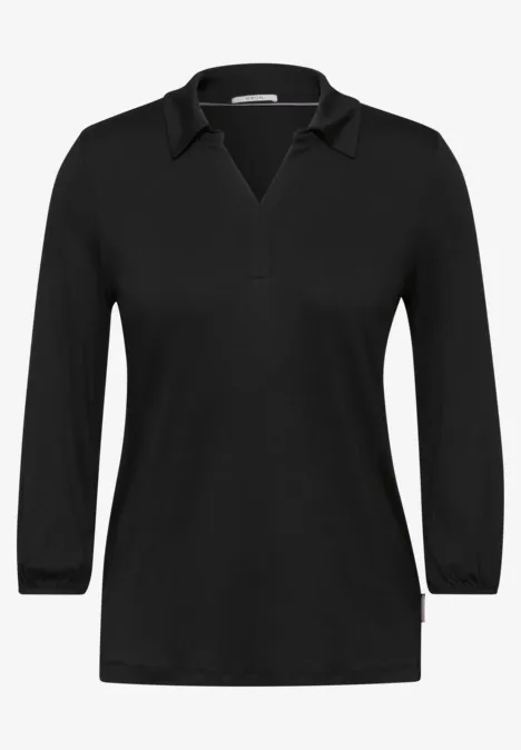 Poloshirt Black