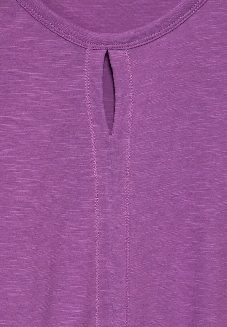 Shirt im Tunika-Look iced violet