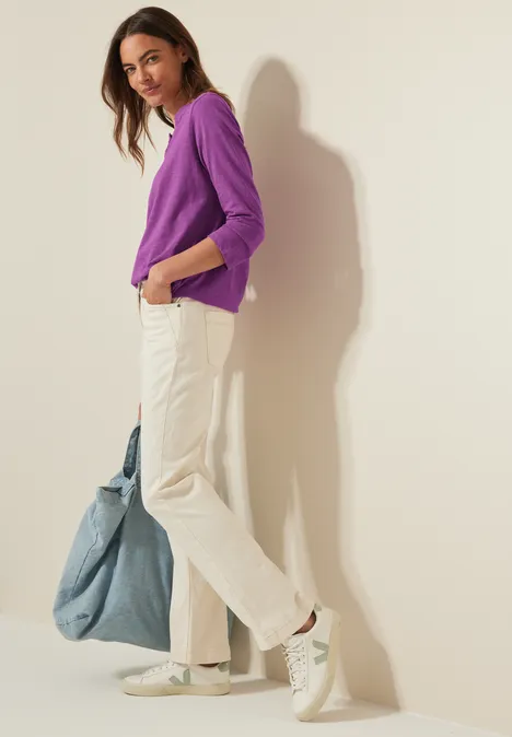 Leichte Tunika iced violet