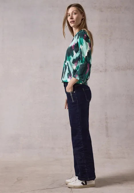 Bedrucktes Tunikashirt adriatic green Bedrucktes Tunikashirt adriatic green