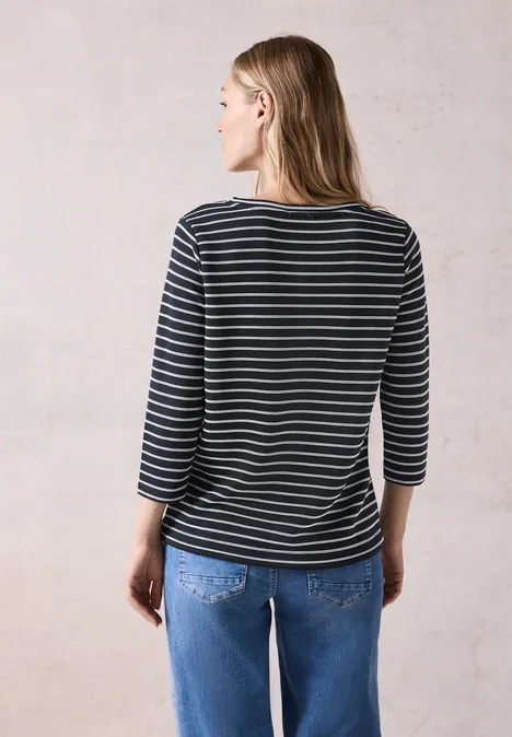 Streifenshirt universal blue