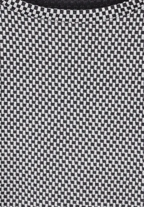 Shirt mit Waffelstruktur universal blue