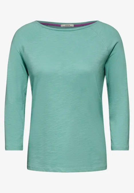 Raglan-Shirt adriatic green
