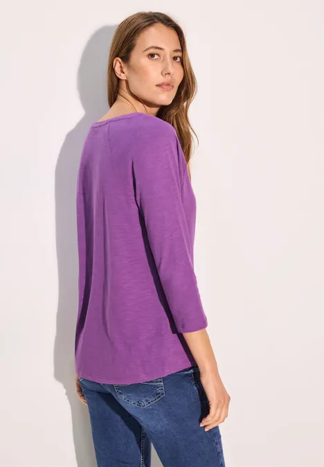 Raglan-Shirt iced violet