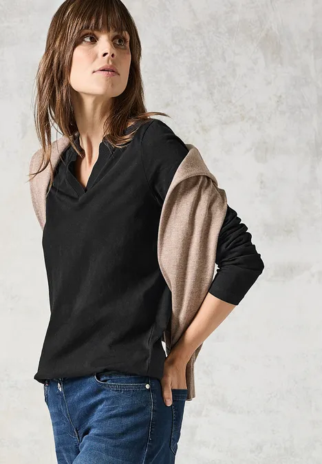 Tunika-Shirt Black