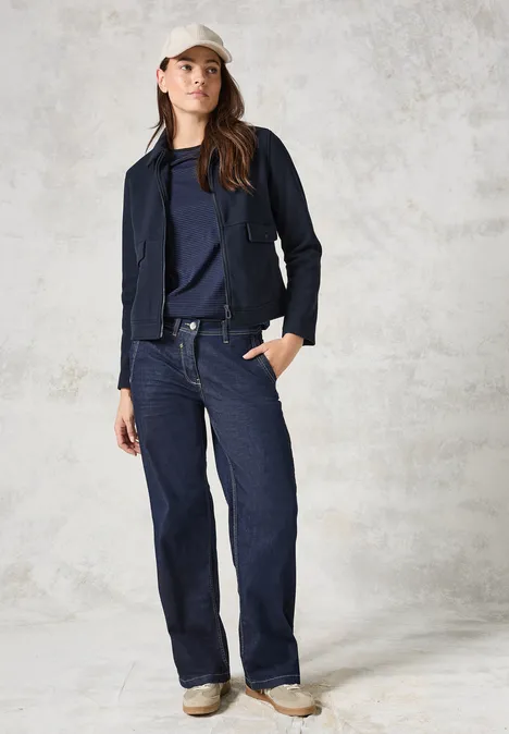Gestreiftes Shirt universal blue
