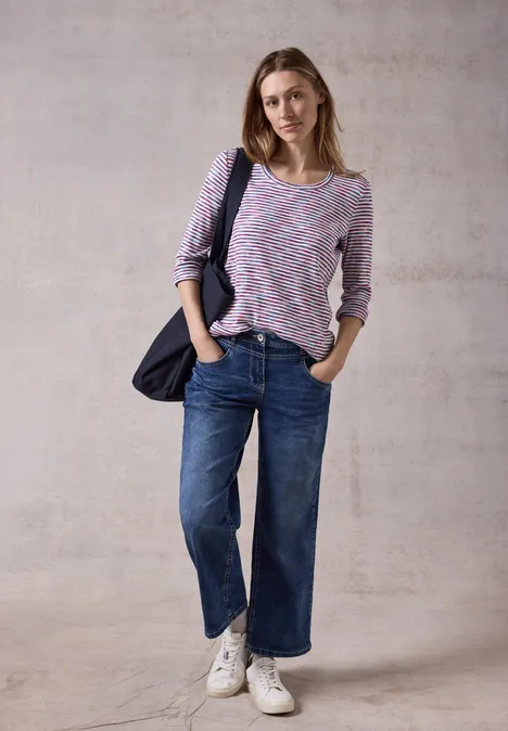 Gestreiftes Shirt multicolor pink Gestreiftes Shirt multicolor pink