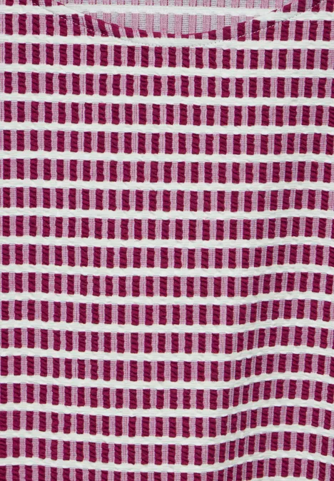 Strukturshirt jewel pink