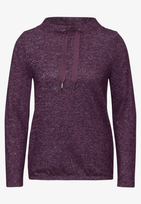 Langarmshirt beloved berry melange