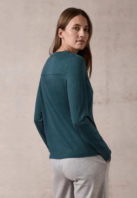 Blusenshirt atlantic green