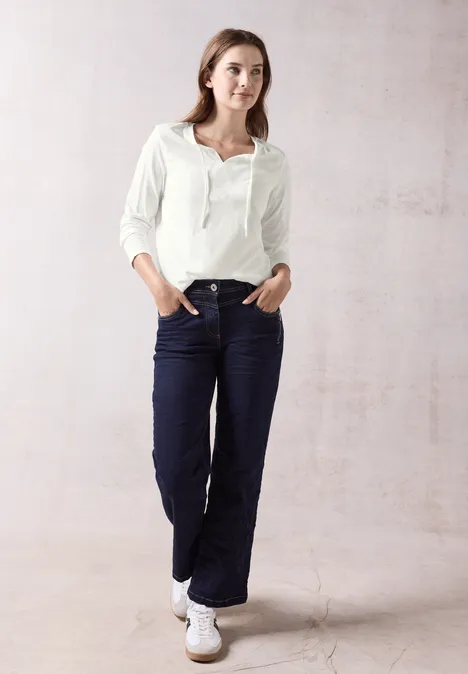 Tunika-Shirt vanilla white
