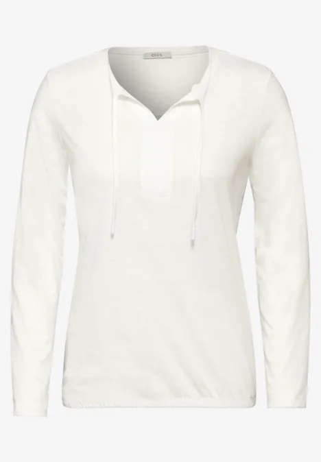 Tunika-Shirt vanilla white