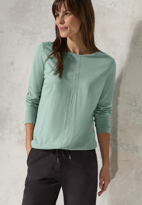 Shirt im Tunika-Look glaced salvia green