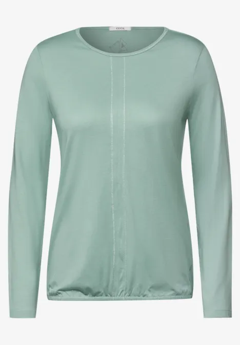Shirt im Tunika-Look glaced salvia green