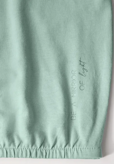 Shirt im Tunika-Look glaced salvia green