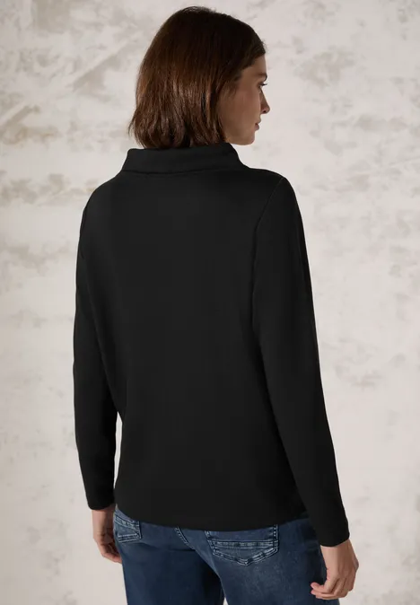 Shirt mit Print Black