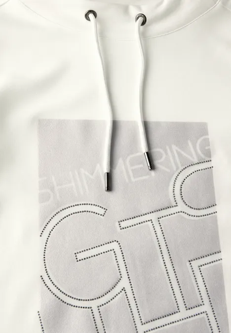 Shirt mit Print vanilla white