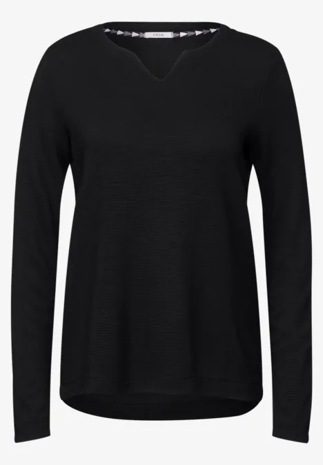 Ottoman Shirt Black