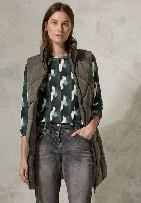 T-shirt à l'imprimé graphique active khaki