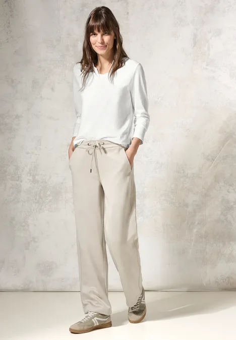 Shirt mit Schmucksteinchen vanilla white