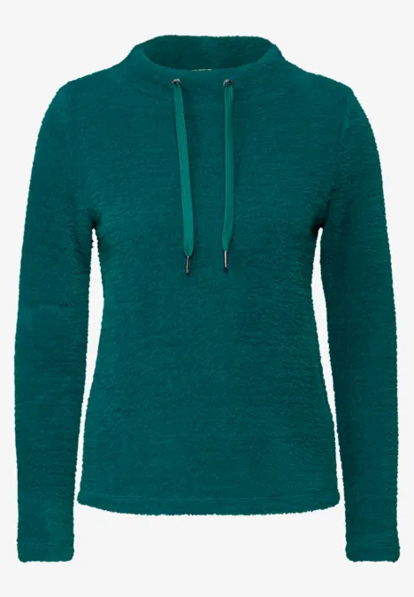 Federgarn Shirt petrol green