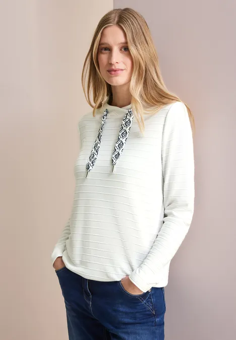 Ottomanshirt vanilla white