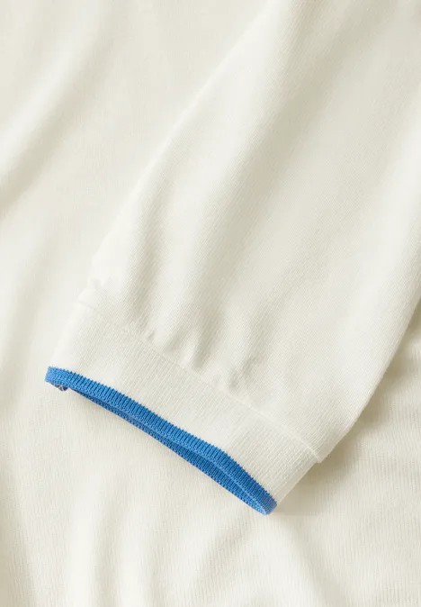 Shirt mit Hemdkragen vanilla white