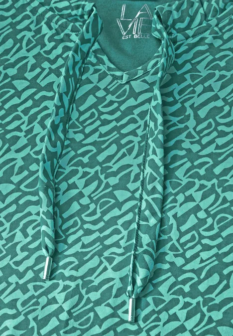 Shirt im Tunika-Look sea green